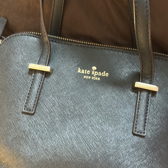 Kate Spade New York Black Leather Handbag - Picture 3 of 16